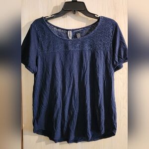 Lucky Brand Tunic Top Size L